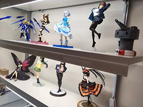 MYzakaya LED キャビネットライト フィギュア バーライト 間接照明 ディスプレイケース用 棚下直付型スティックライト 4本セット (昼白色6000K)